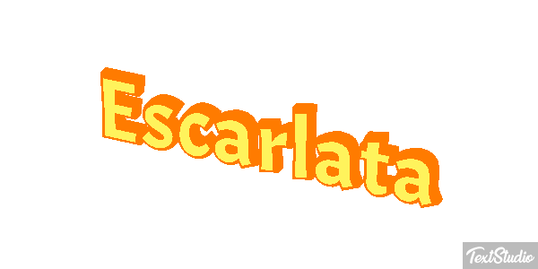 Escarlata テキスト効果