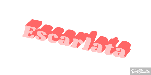 Escarlata テキスト効果