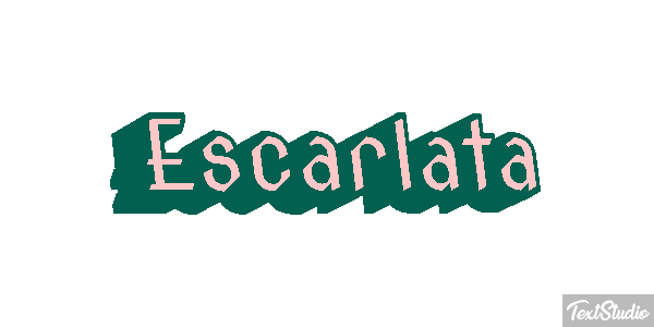Escarlata テキスト効果