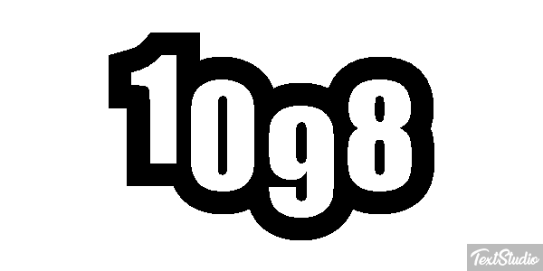 1098 Text effect