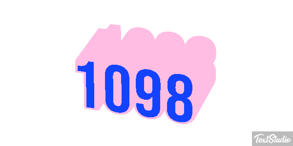 1098 Text effect