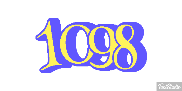 1098 Text effect