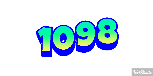 1098 Text effect