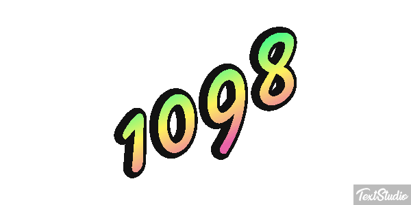 1098 Text effect
