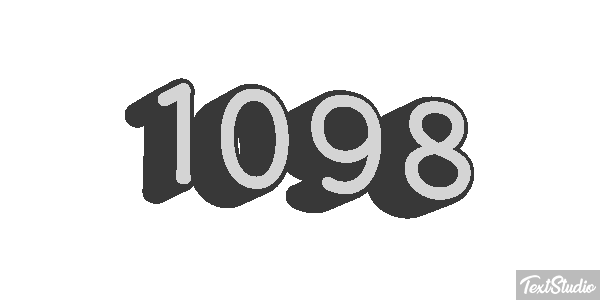 1098 Text effect