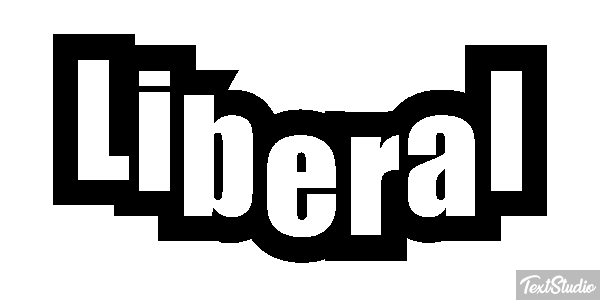 Liberal Texteffekt