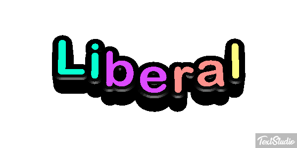 Liberal Texteffekt
