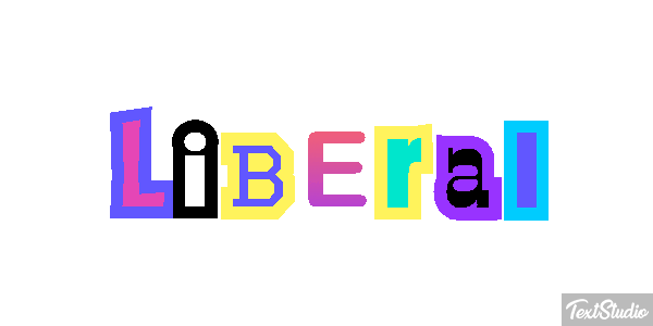 Liberal Texteffekt