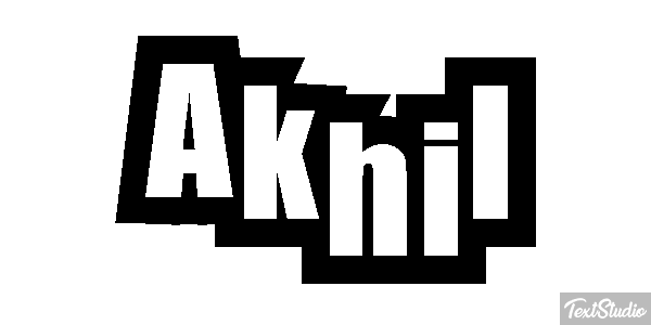 Akhil Effet de texte