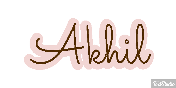 Akhil Effet de texte