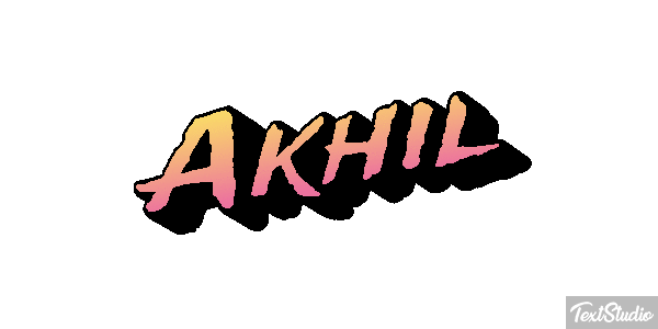 Akhil Effet de texte