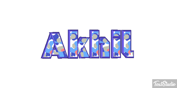 Akhil Effet de texte
