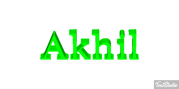 Akhil Effet de texte