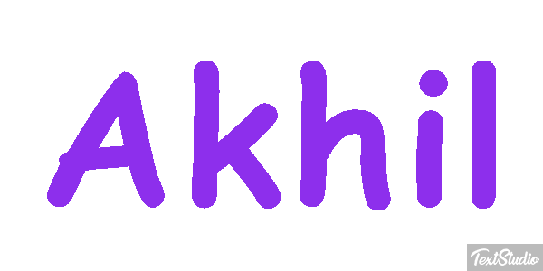 Akhil Effet de texte