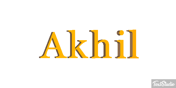 Akhil Effet de texte