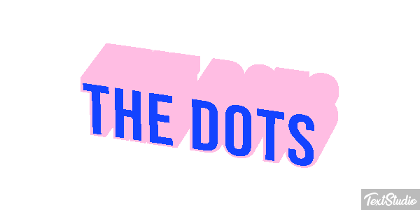 The Dots Efecto de texto