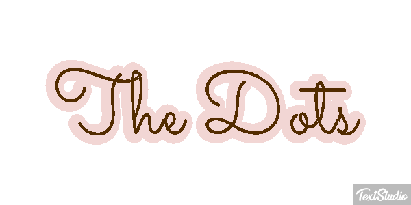 The Dots Efecto de texto