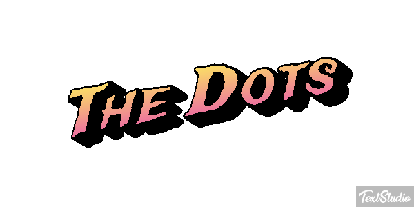 The Dots Efecto de texto