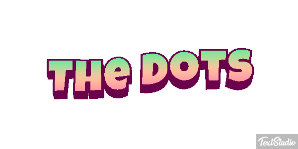 The Dots Efecto de texto