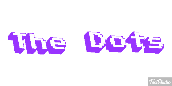 The Dots Efecto de texto