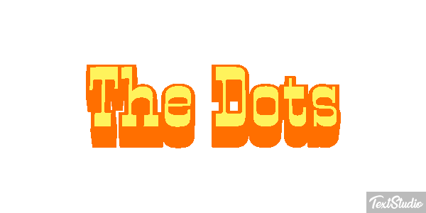 The Dots Efecto de texto