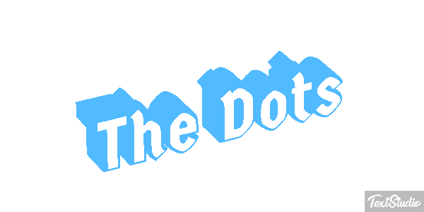 The Dots Efecto de texto