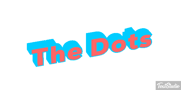 The Dots Efecto de texto