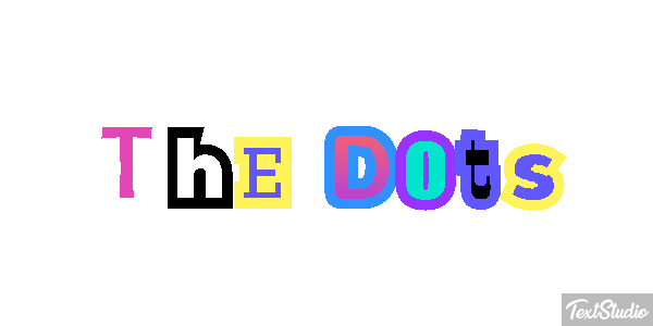 The Dots Efecto de texto