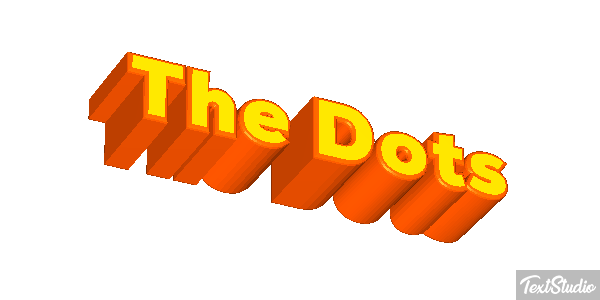 The Dots Efecto de texto