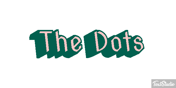 The Dots Efecto de texto