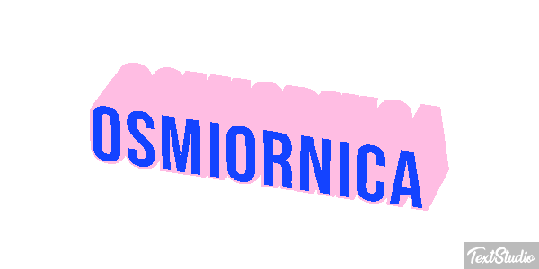 Ośmiornica Efekt tekstowy