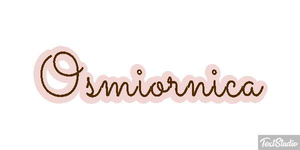 Ośmiornica Efekt tekstowy