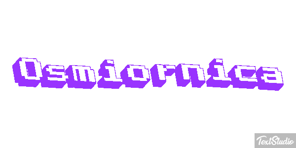 Ośmiornica Efekt tekstowy
