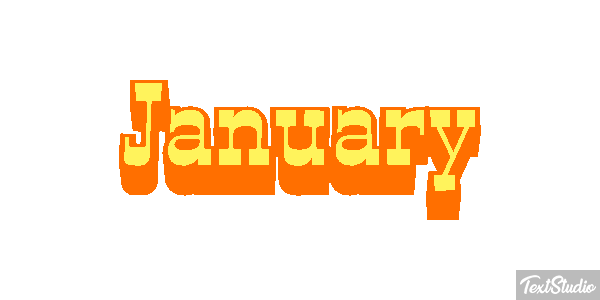 January Metin efekti