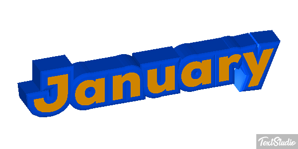 January Metin efekti