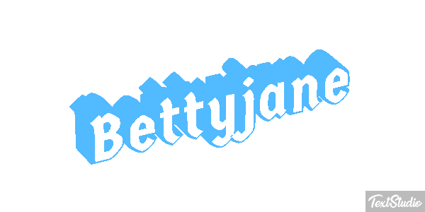 Bettyjane Text effect