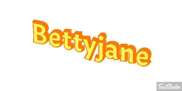 Bettyjane Text effect