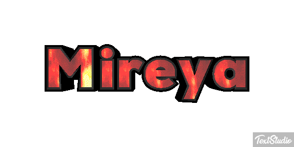 Mireya Efecto de texto