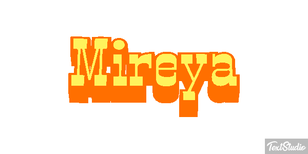 Mireya Efecto de texto