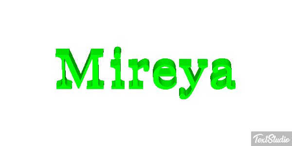 Mireya Efecto de texto