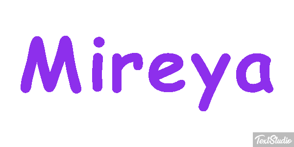 Mireya Efecto de texto