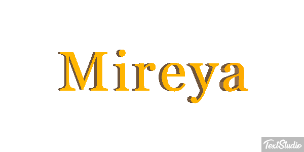 Mireya Efecto de texto