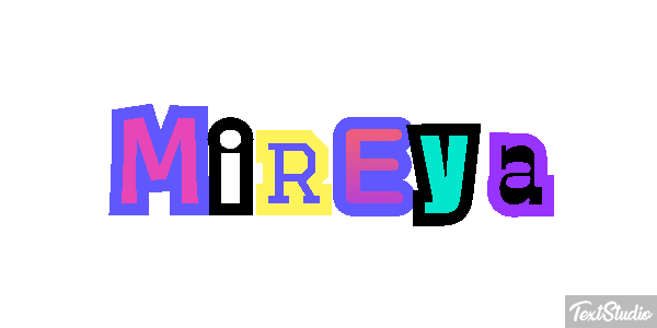 Mireya Efecto de texto