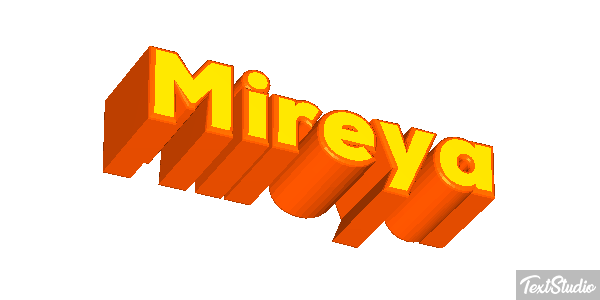 Mireya Efecto de texto