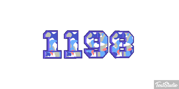 1198 Text effect