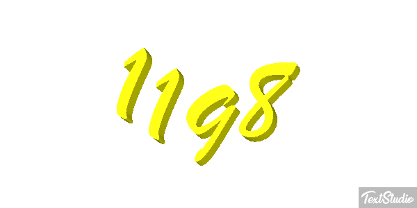 1198 Text effect