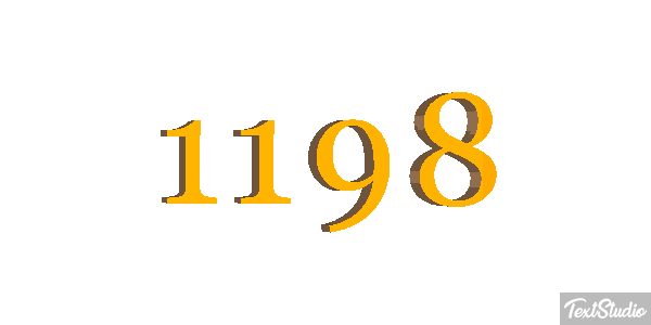 1198 Text effect