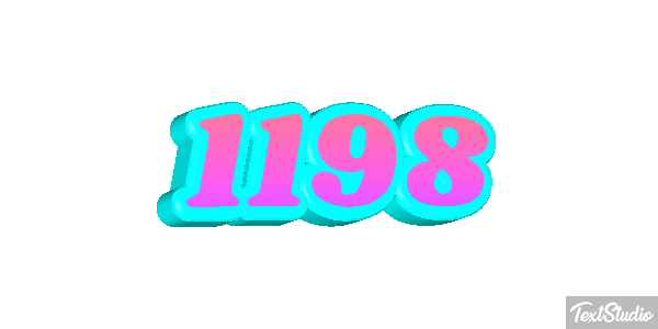 1198 Text effect