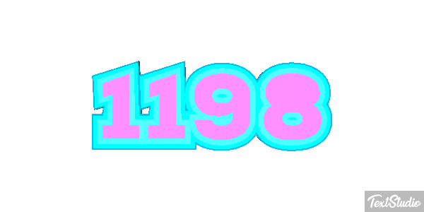 1198 Text effect