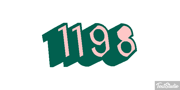 1198 Text effect